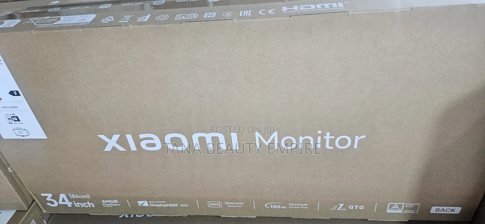 Xiaomi Curved Gaming Monitor G34WQi 2026, 34 Inches