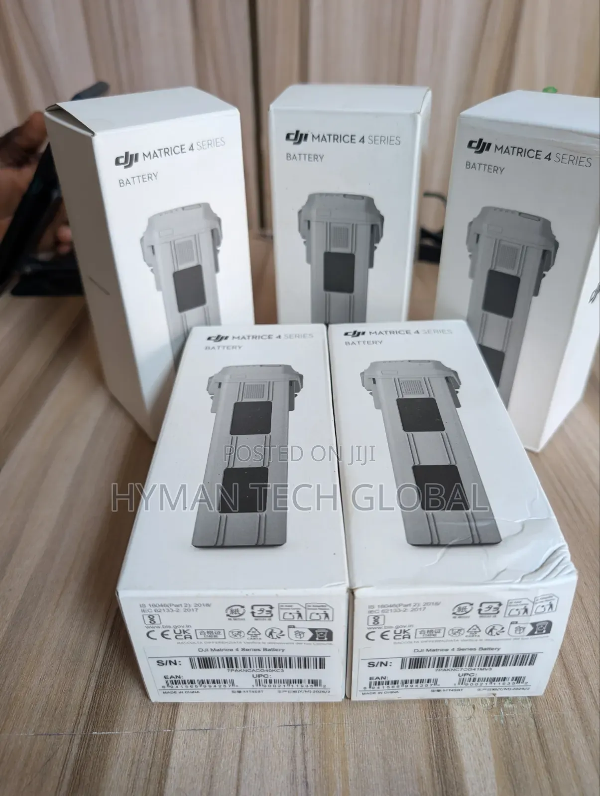 Dij Matrices 4 Series Battery