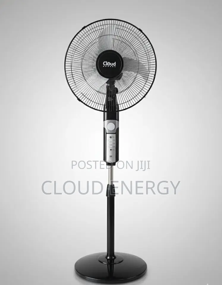 16 Inches AC/Dc Solar Rechargeable Fan.