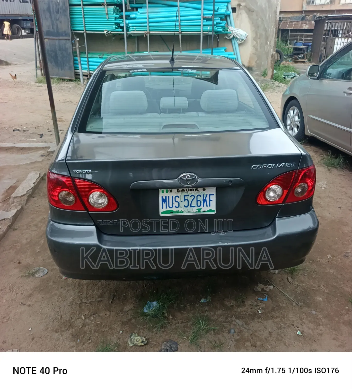 Toyota Corolla 2006 Gray