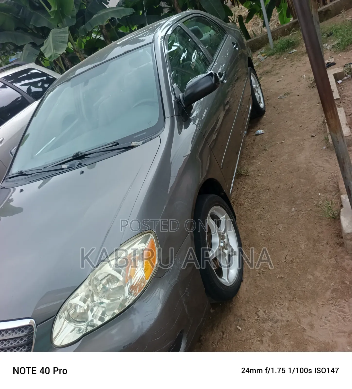 Toyota Corolla 2006 Gray