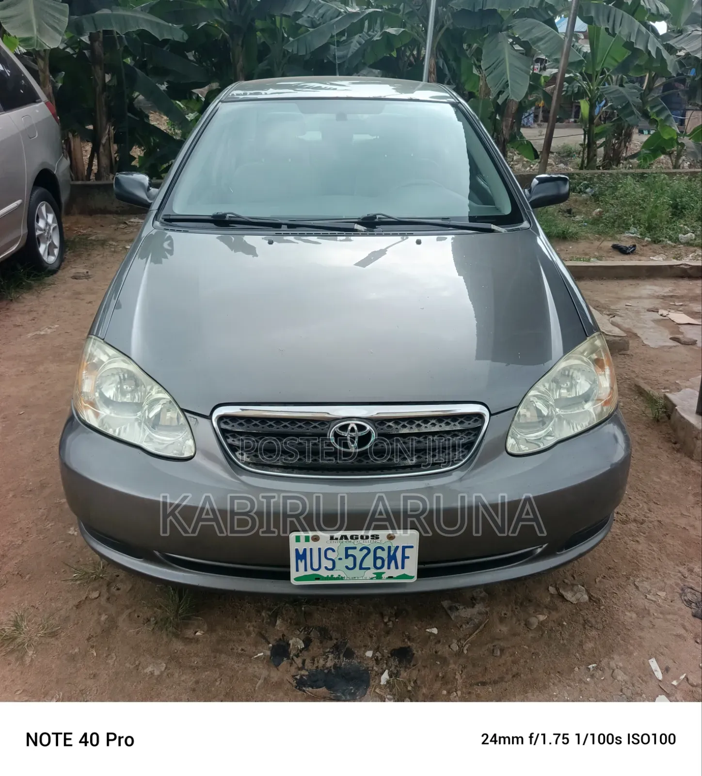 Toyota Corolla 2006 Gray