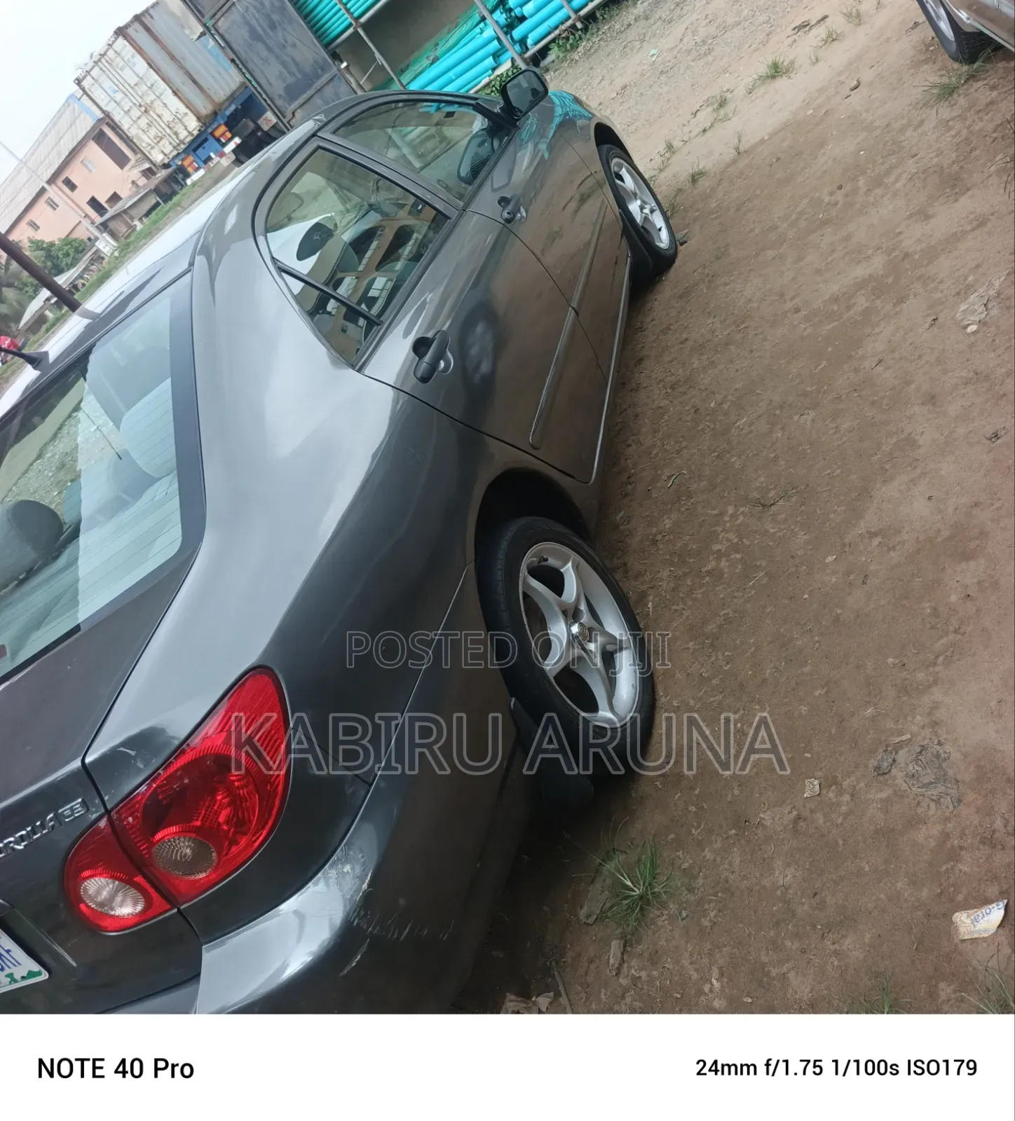 Toyota Corolla 2006 Gray