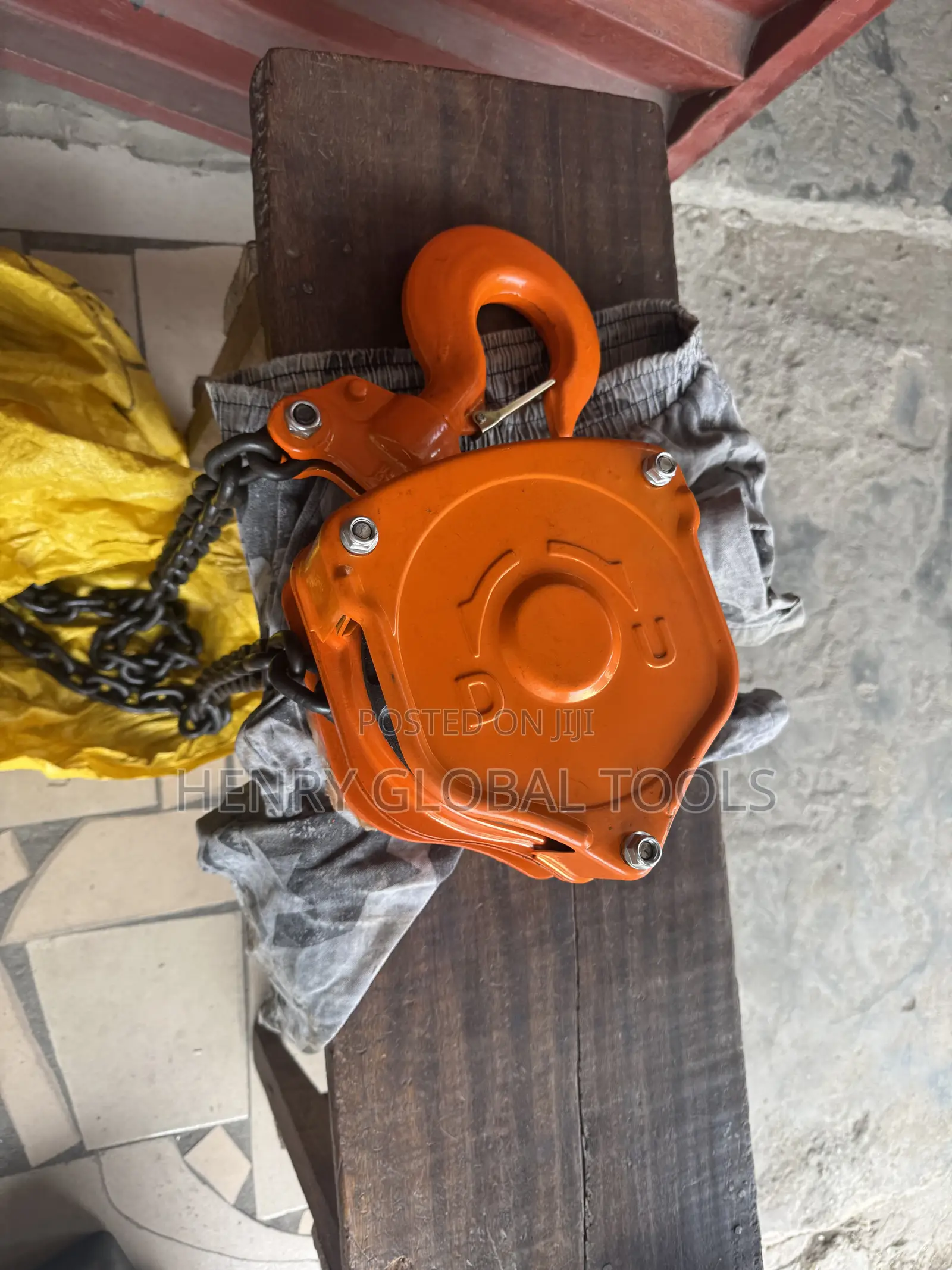 Heavy Duty 5 Ton Chain Block – 3 Meter Lift