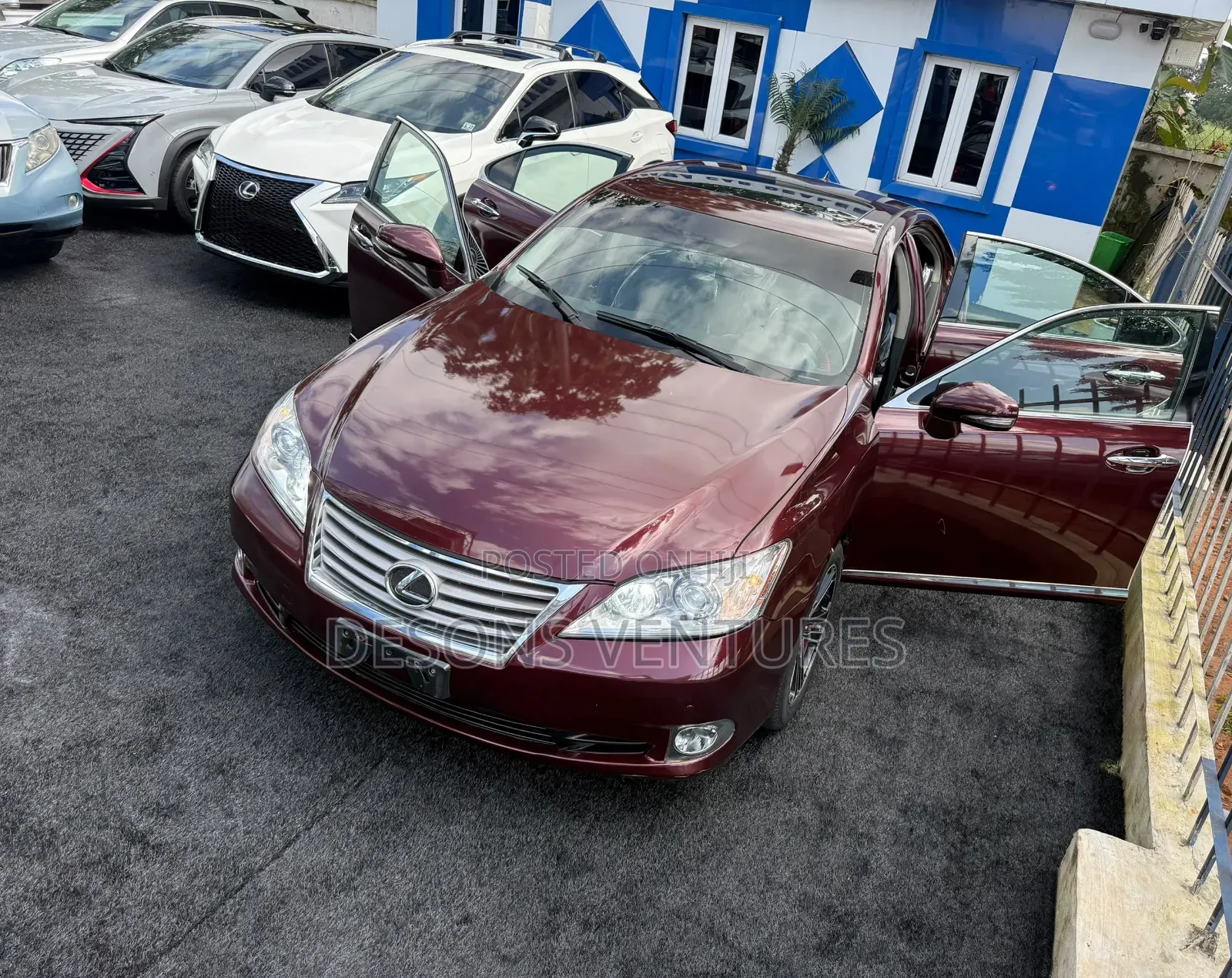 Lexus ES 350 2010 Red