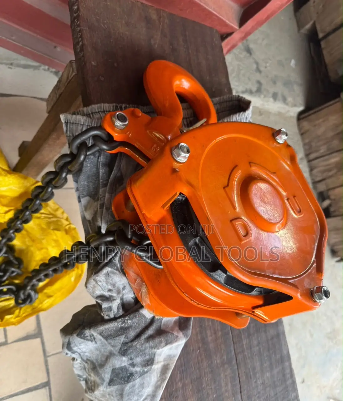 Heavy Duty 5 Ton Chain Block – 3 Meter Lift