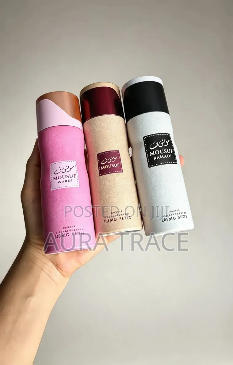 Mousuf Deodorant Body Spray 200ml - Long Lasting Arabian Body Spray