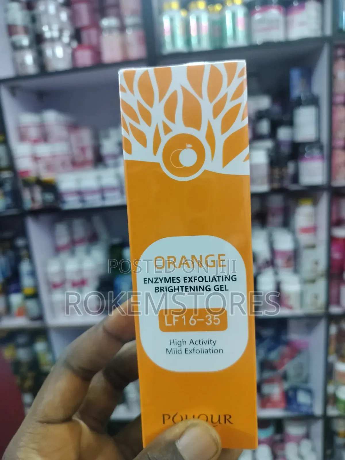 Orange Brightening Gel
