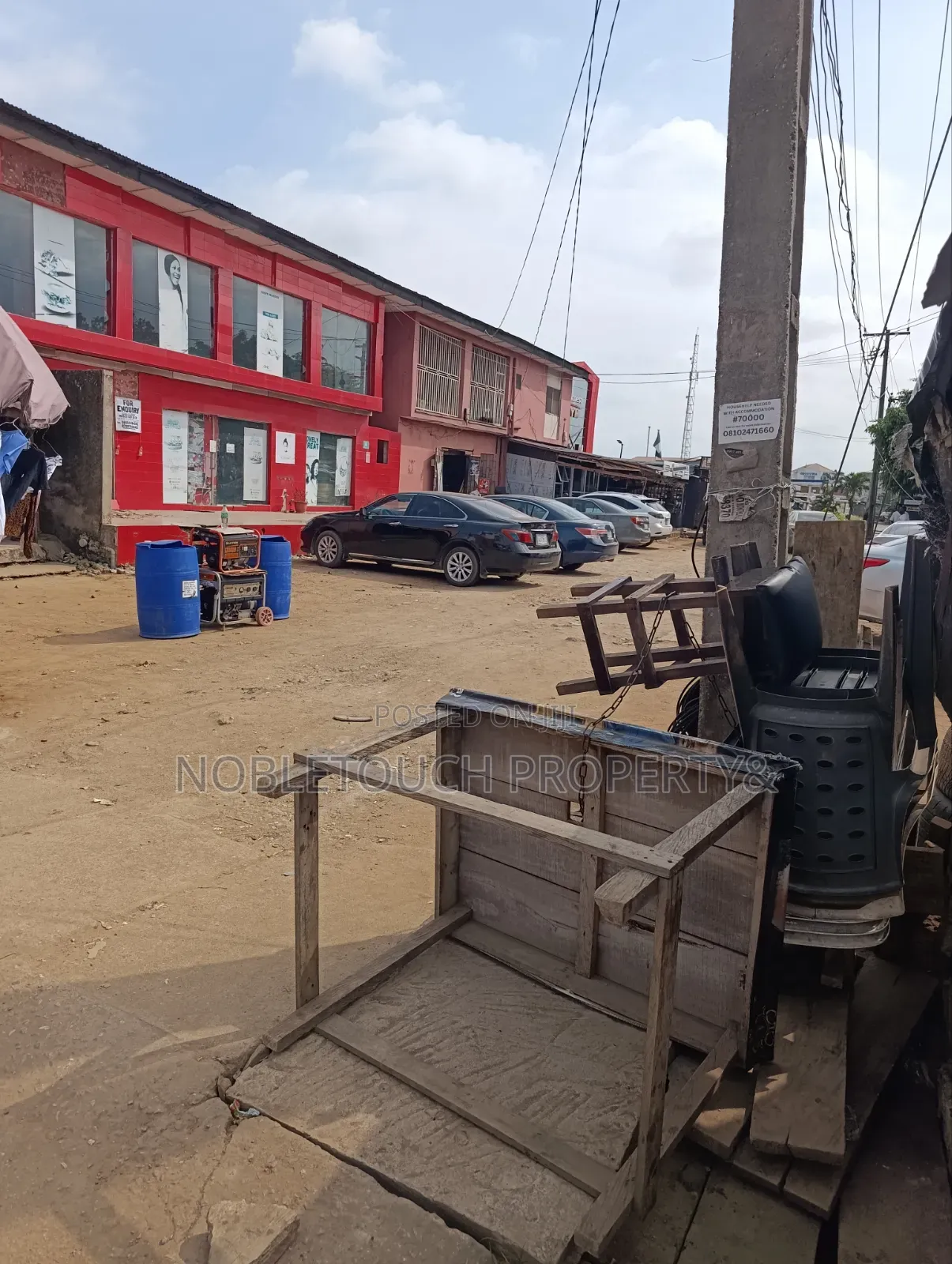 Commercial Building Along Egbeda Idimu Road