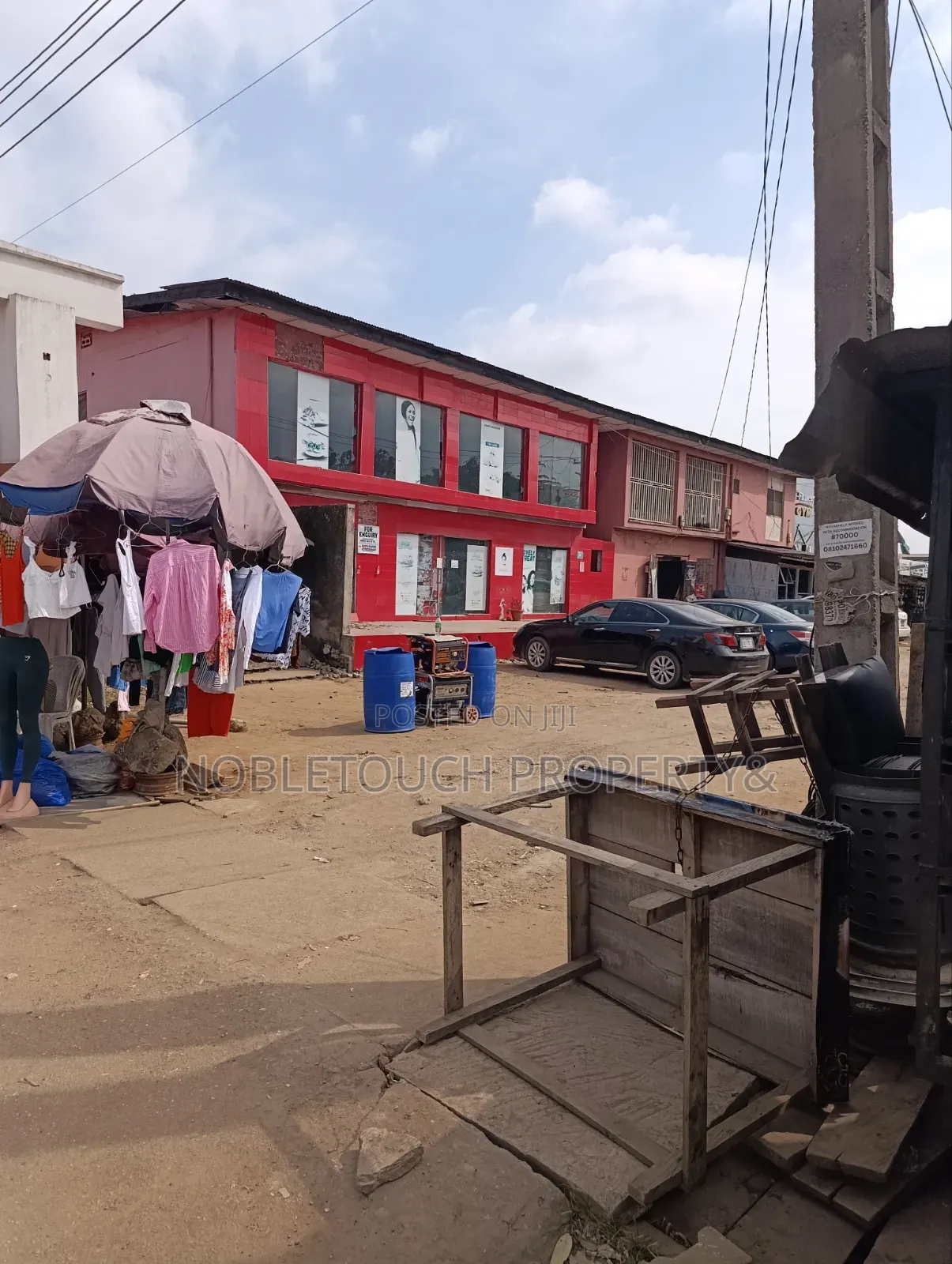 Commercial Building Along Egbeda Idimu Road