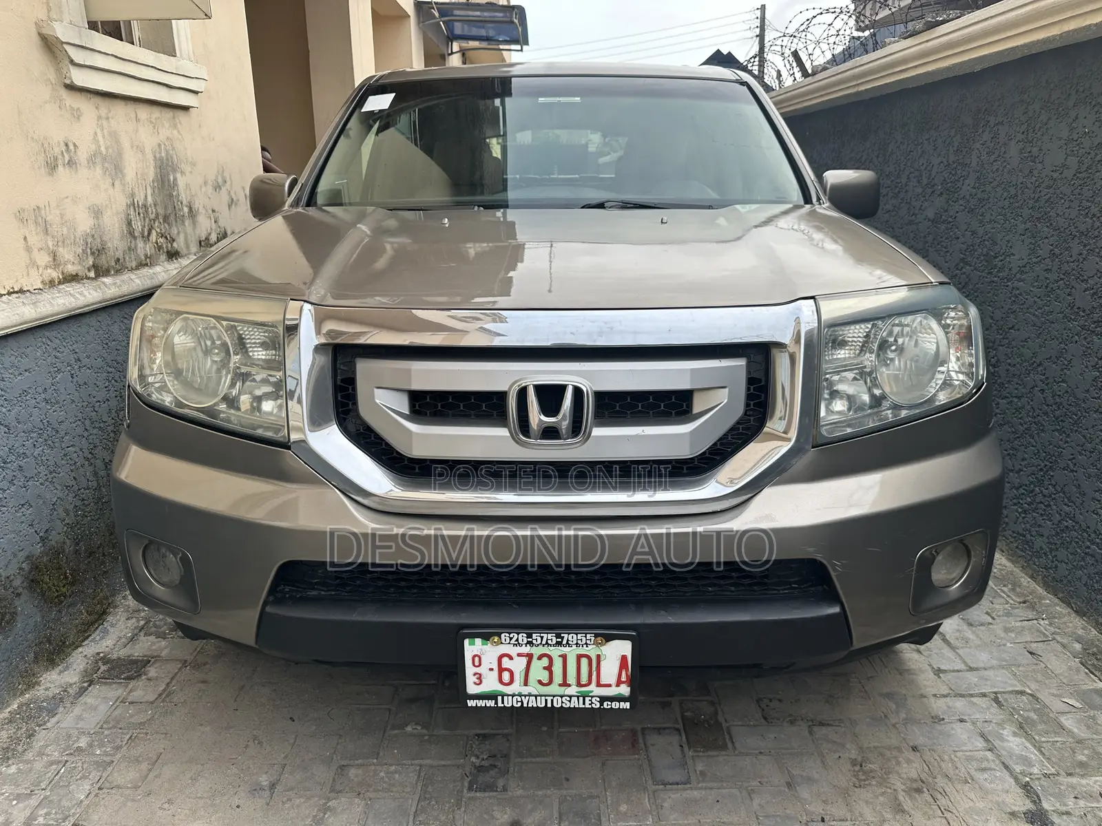 Honda Pilot EX-L 4dr SUV (3.5L 6cyl 5A) 2010 Gold