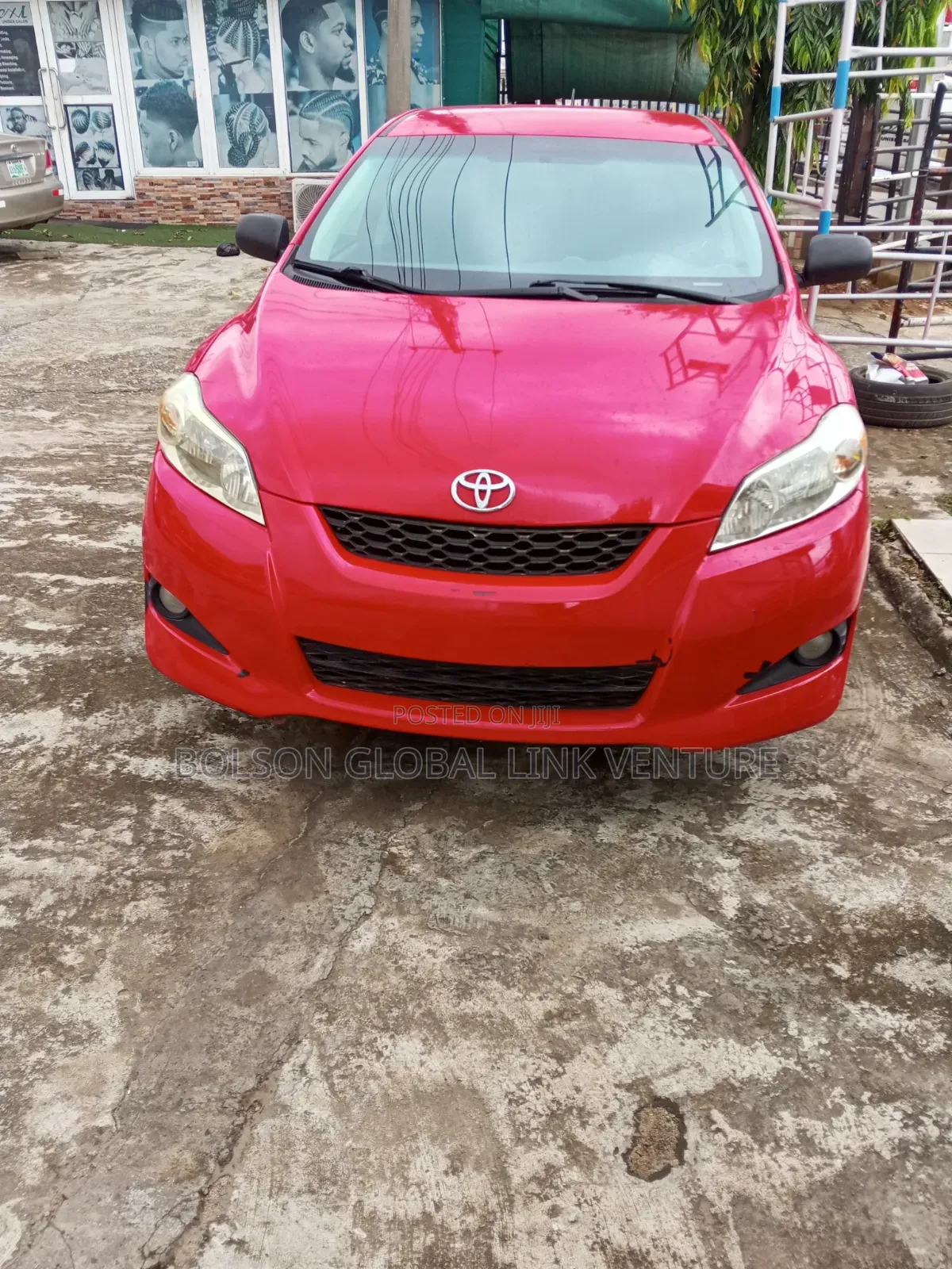 Toyota Matrix S Hatchback AWD (2.4L 4cyl 4A) 2009 Red