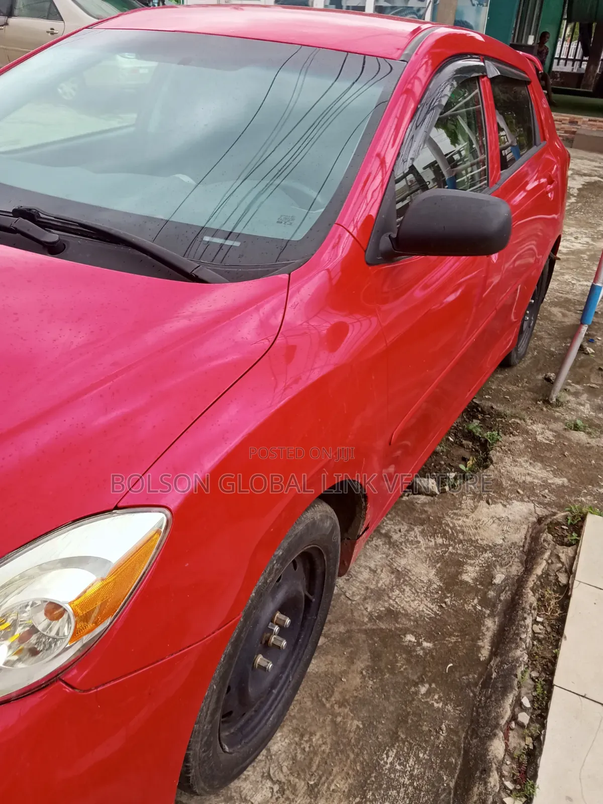 Toyota Matrix S Hatchback AWD (2.4L 4cyl 4A) 2009 Red