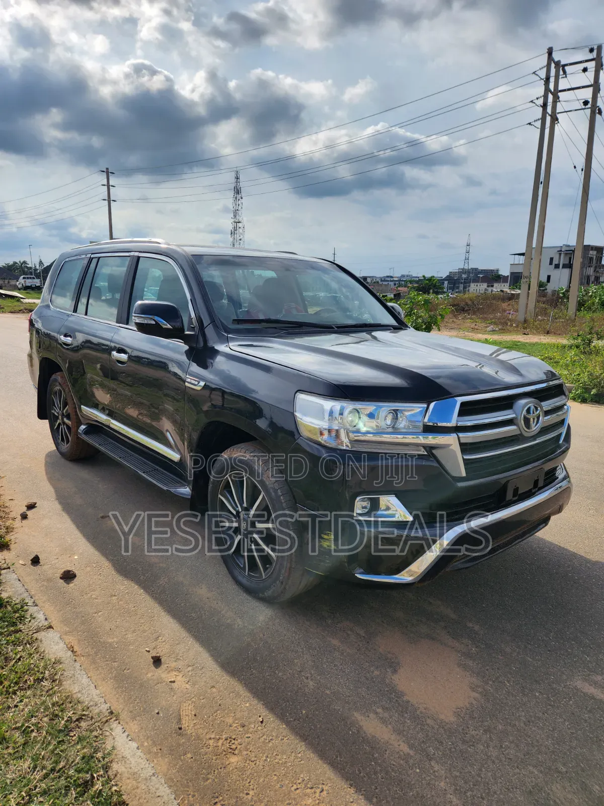 Toyota Land Cruiser 4.6 V8 AX G Selection 2016 Black
