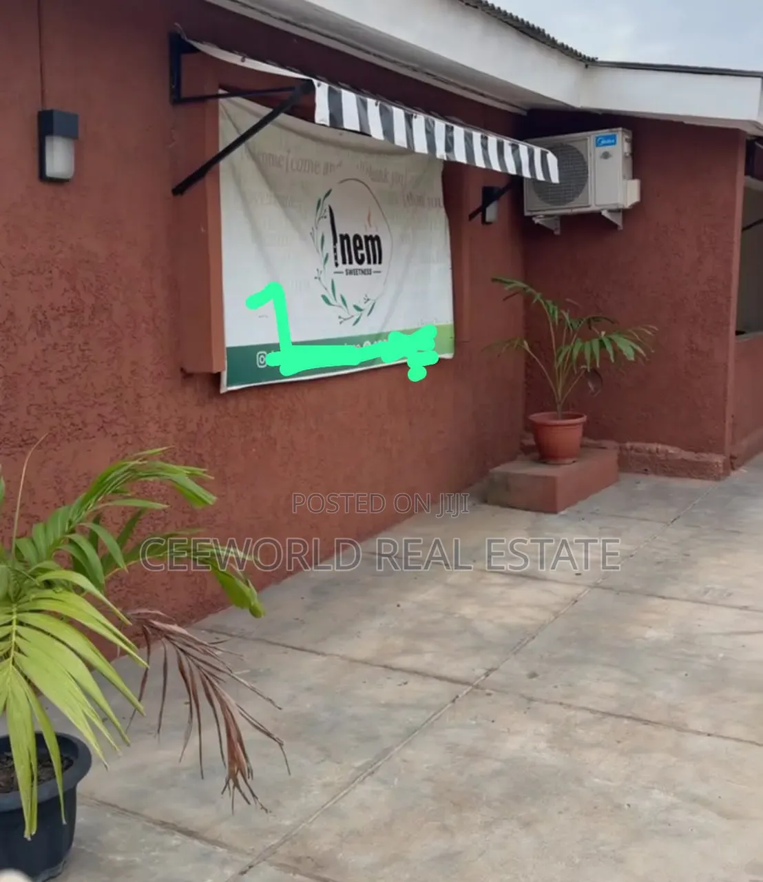 Open Office Space With Offices at Old Bodija