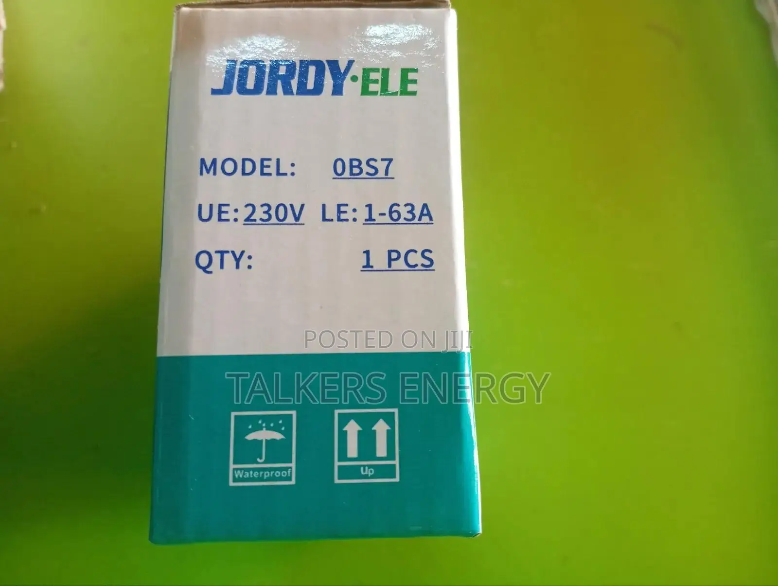 JORDY-ELE OBS7 Adjustable Voltage & Current Protector (63A, 230V)