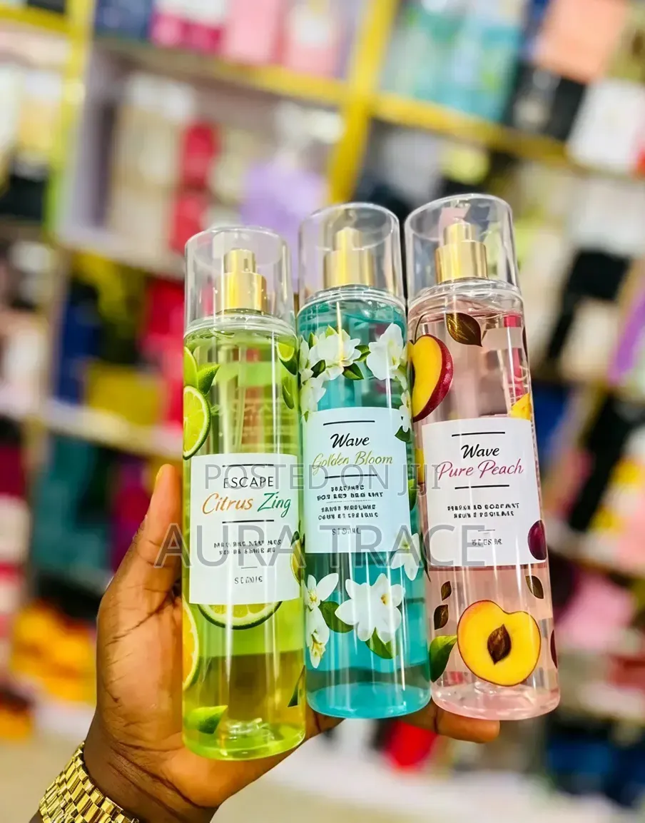 Wave Perfumed Body Mist 250ml - Sweet & Fruity Fragrance Spray