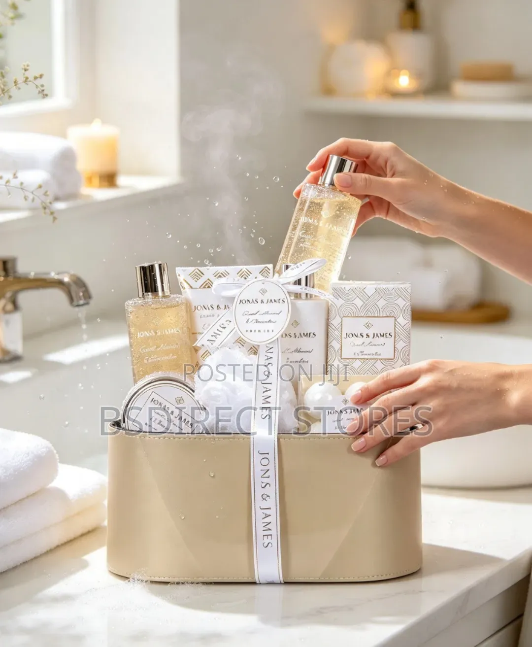 Sweet Almond and Clementine Luxury Bath Pamper Spa Gifts Set