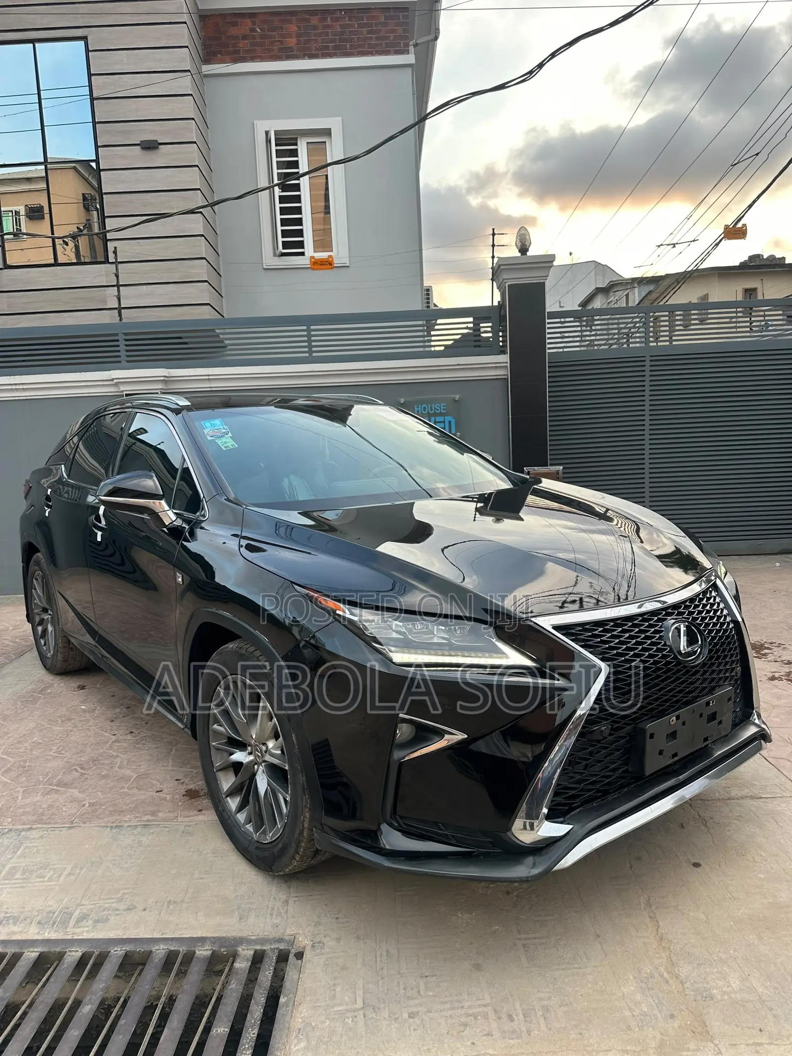 Lexus RX 350 F Sport AWD 2019 Black