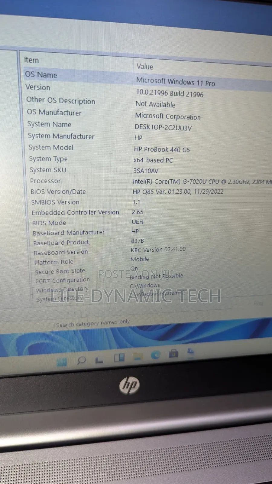 Laptop HP ProBook 440 G5 8GB Intel Core i3 SSD 128GB
