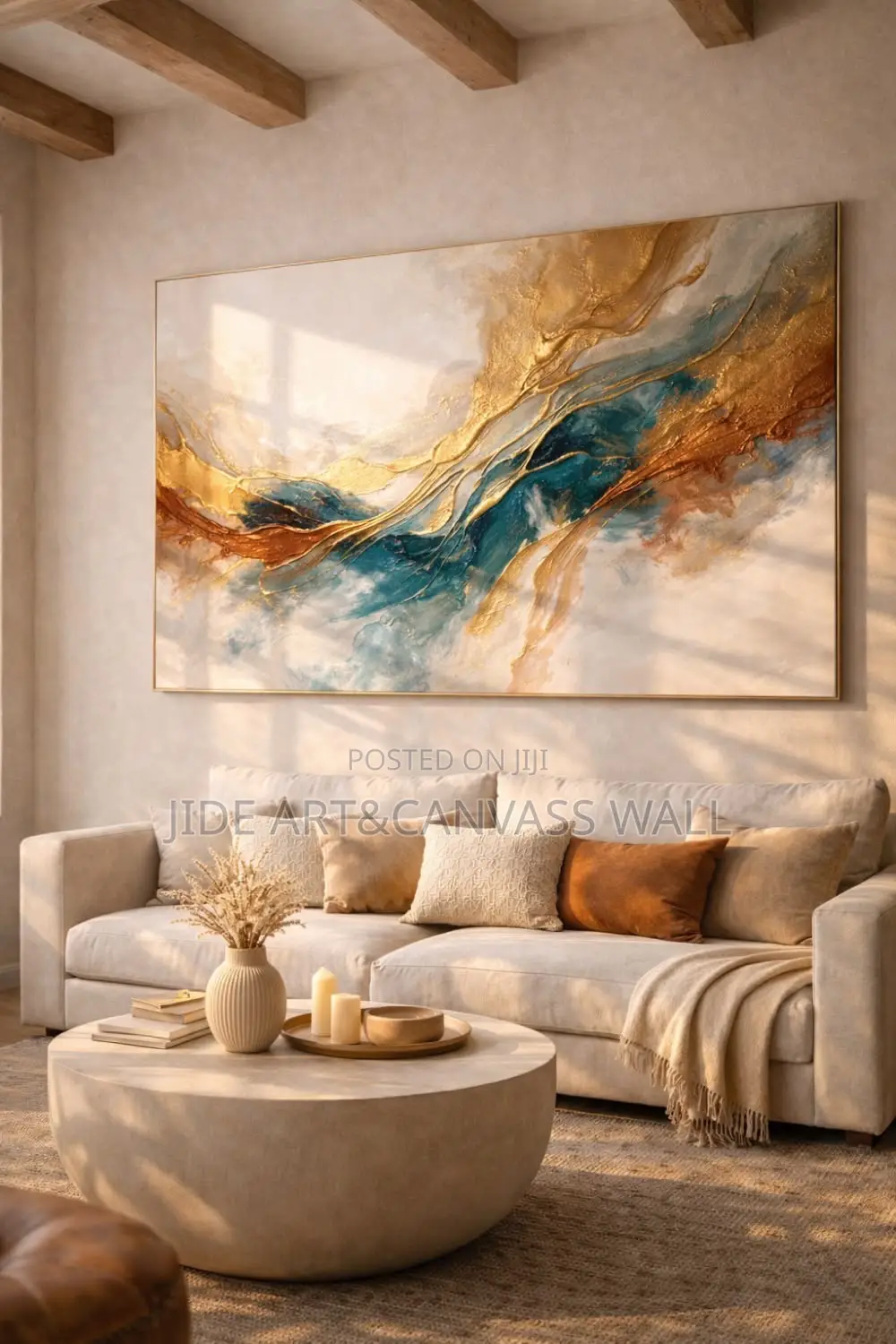Abstract Wall Canvas Artwork
