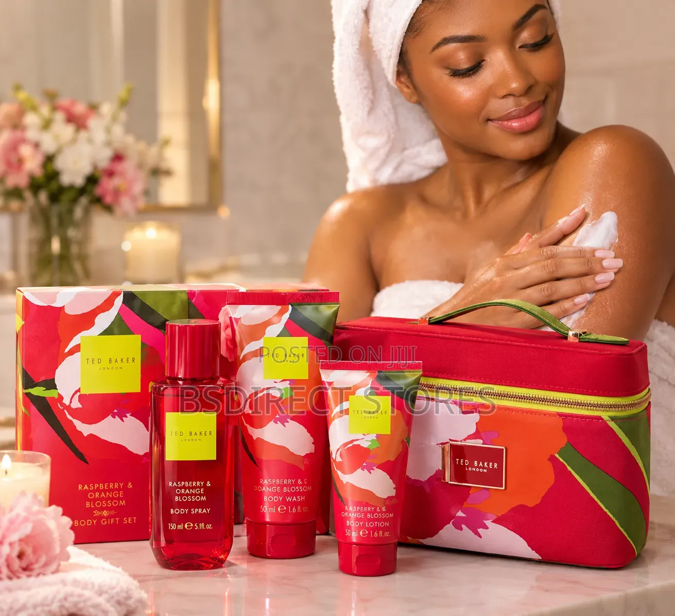 Ted Baker Beauty Vanity Case- Travel in Style Spa Body Set