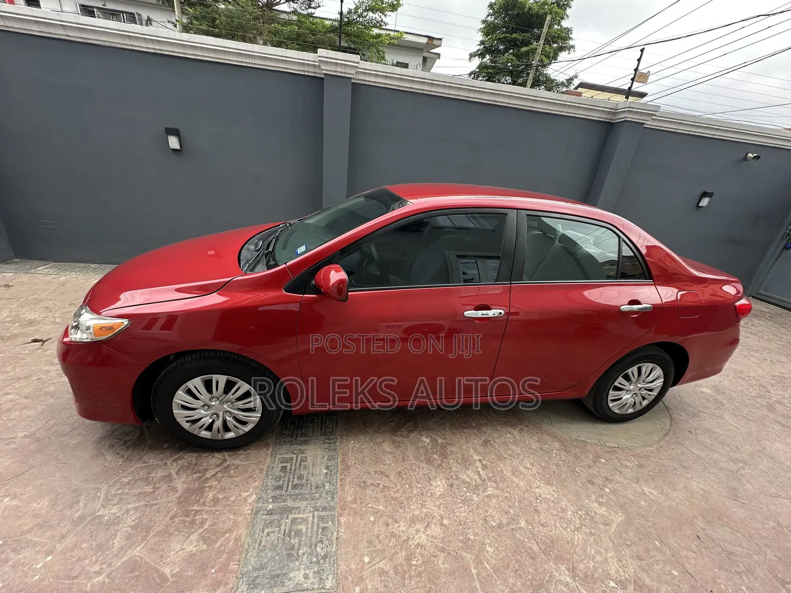 Toyota Corolla LE 4dr Sedan (1.8L 4cyl 4A) 2011 Red