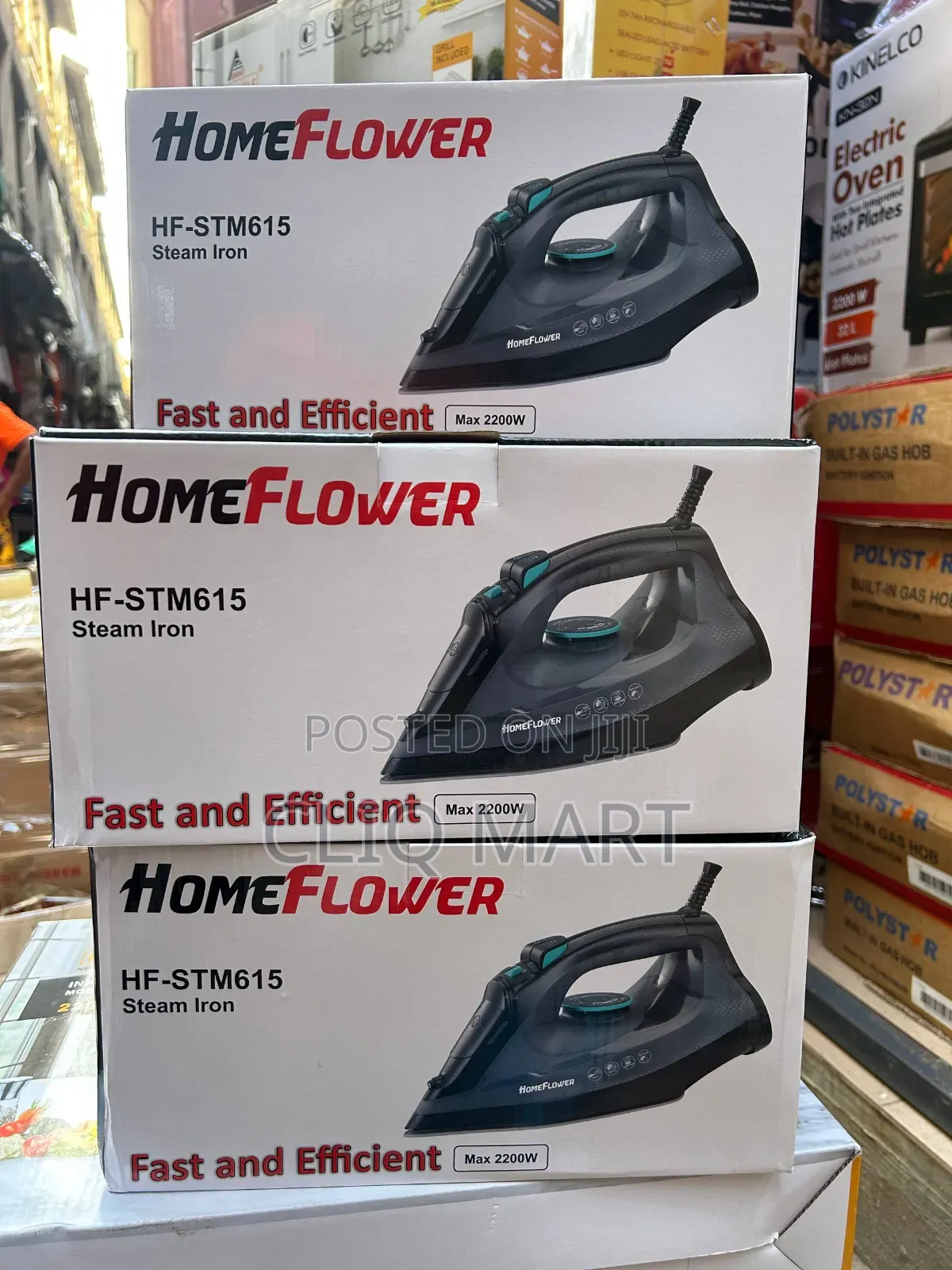 Home Flower Steam Iron – Fast-Heating Electric Iron