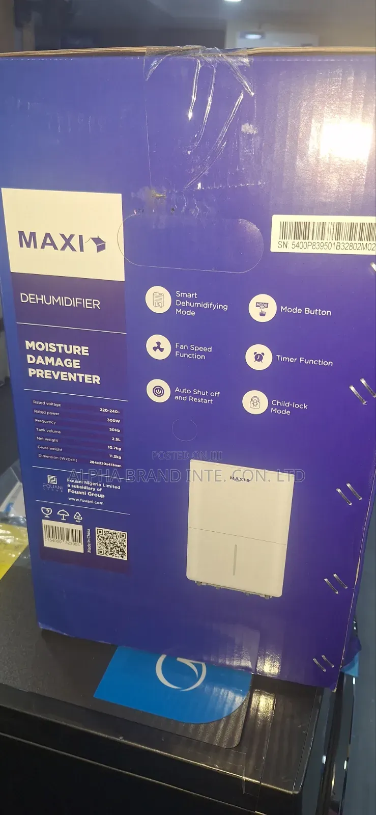 Maxi Dehumidifier 12lt