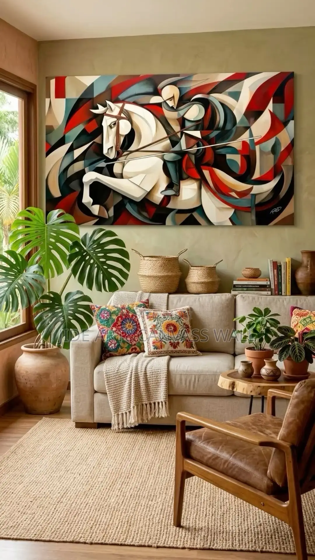 Abstract Wall Canvass Decor