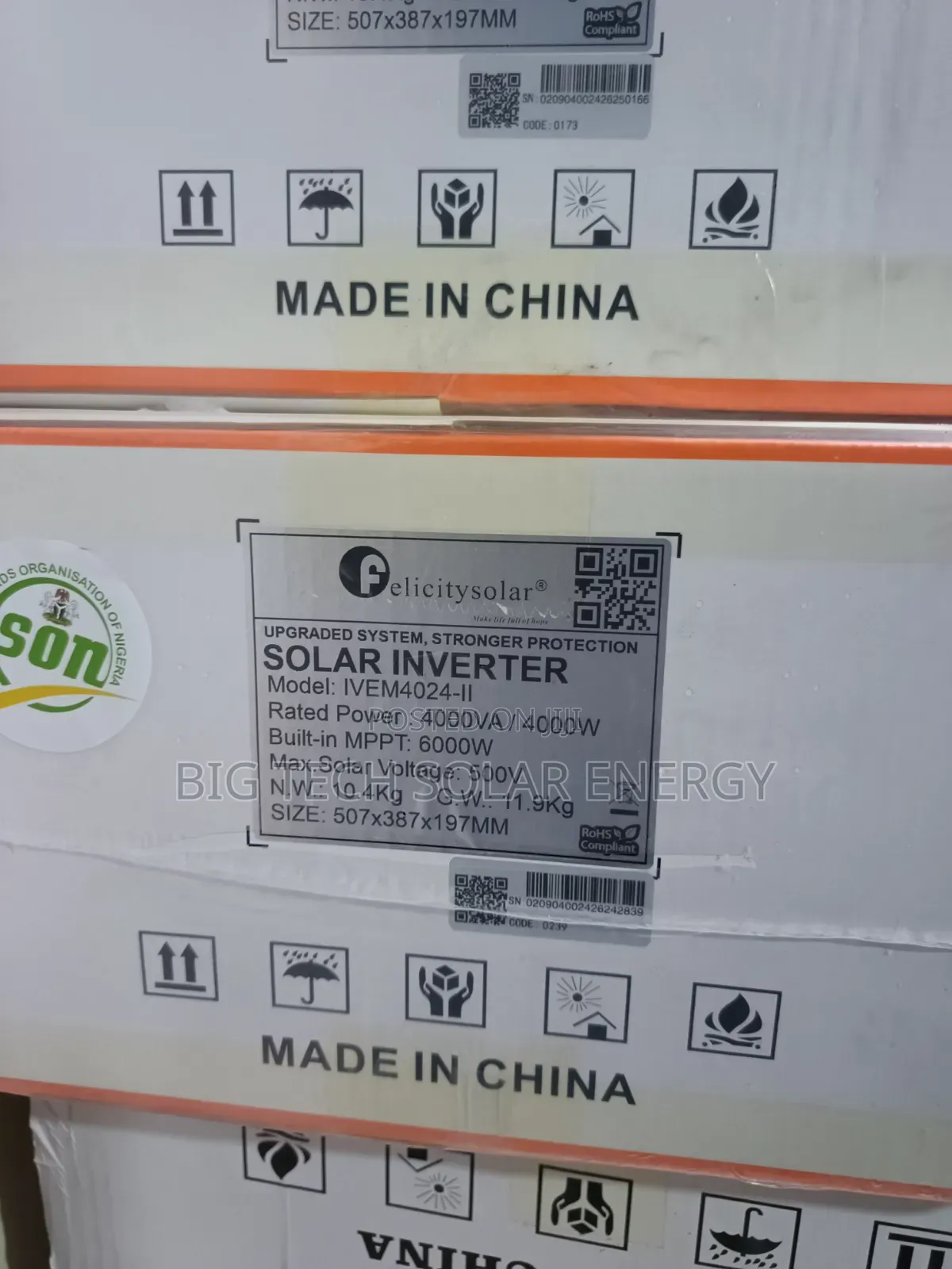 6kva 48v Felicity Inverter Hybrid