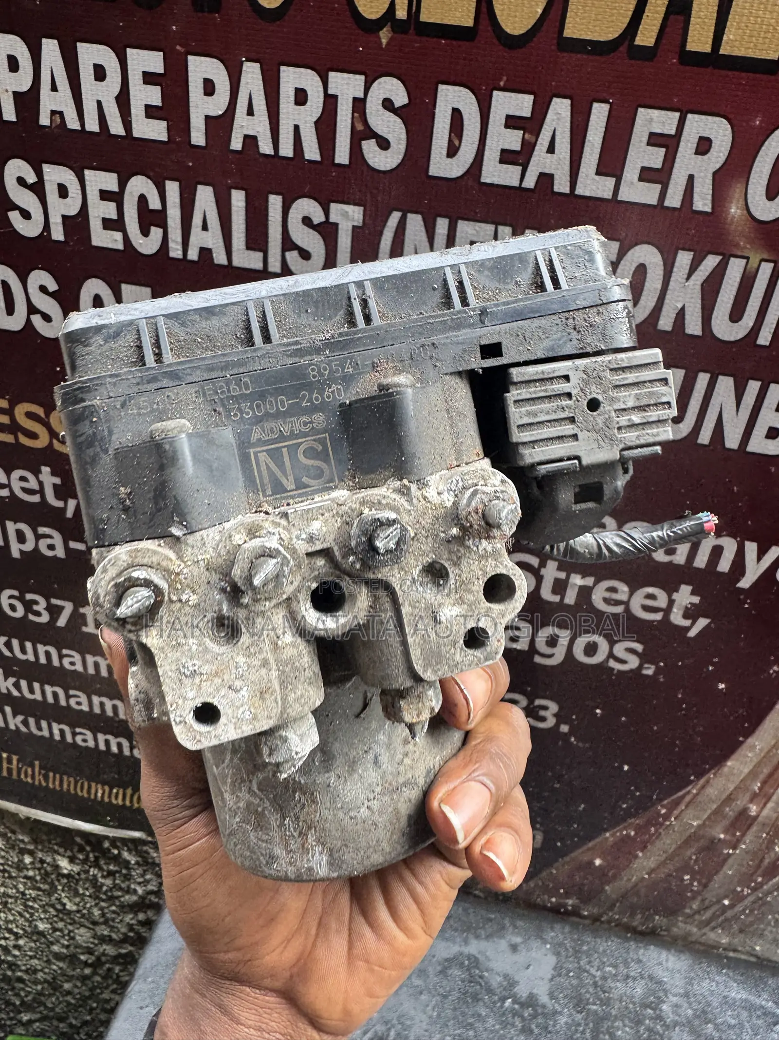 Toyota Highlander 2013–2016 Original ABS Module Tokunbo