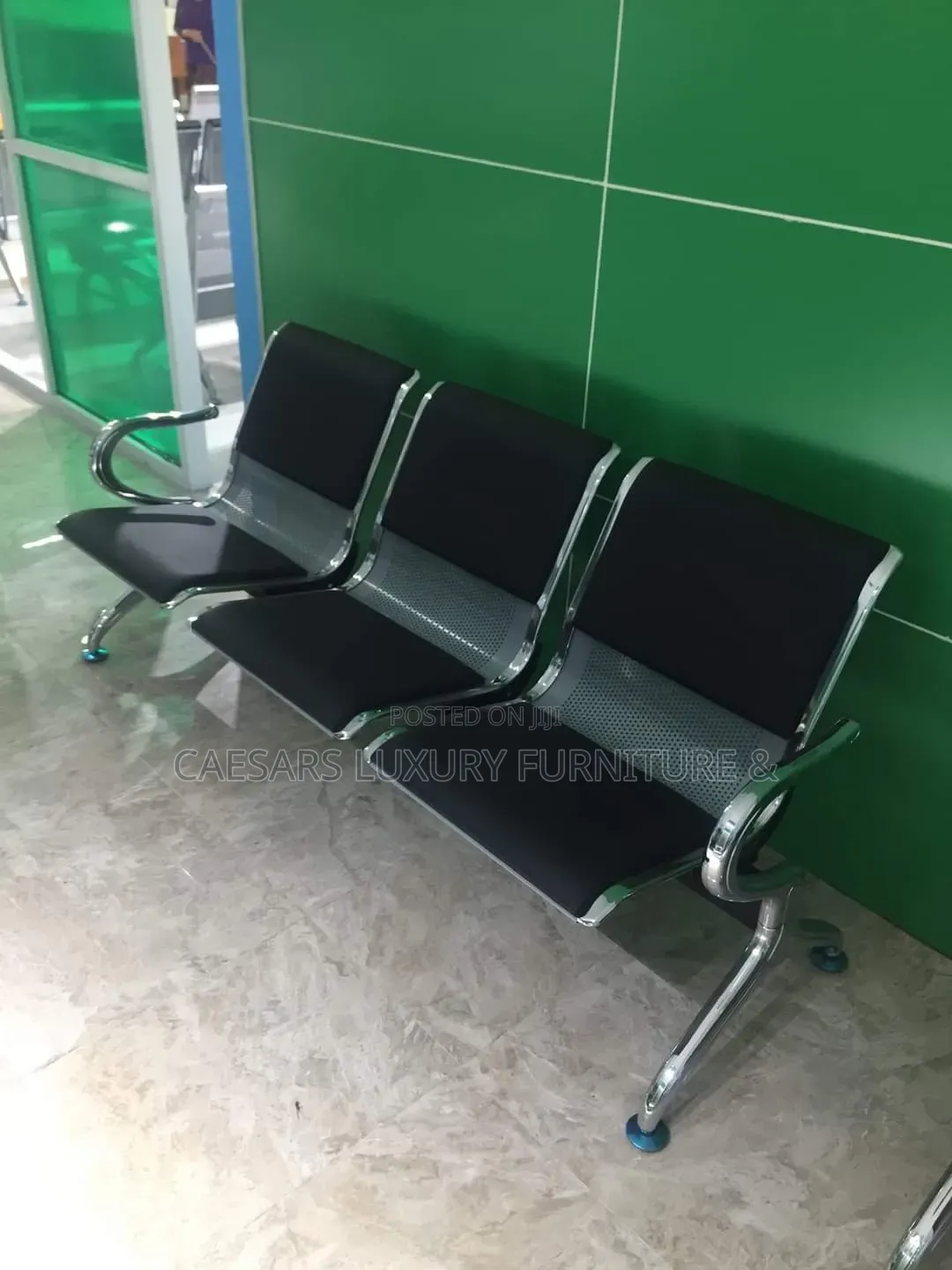 3 in 1 Padded Reception Waiting Chair