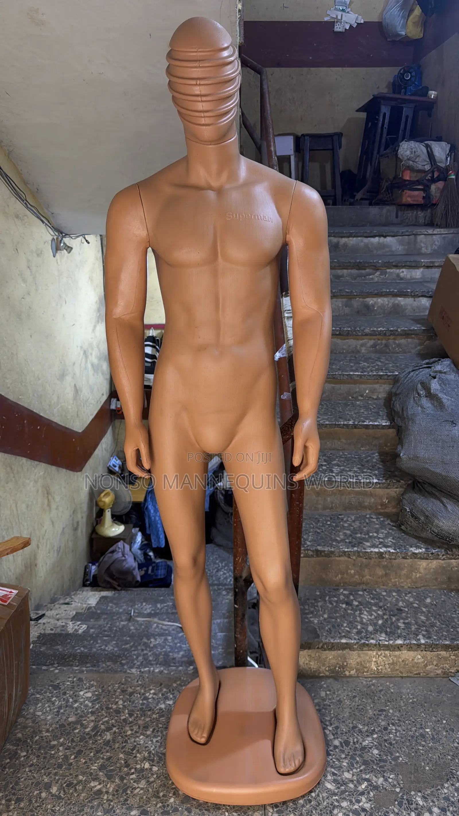 Robot Head Male Display Mannequin