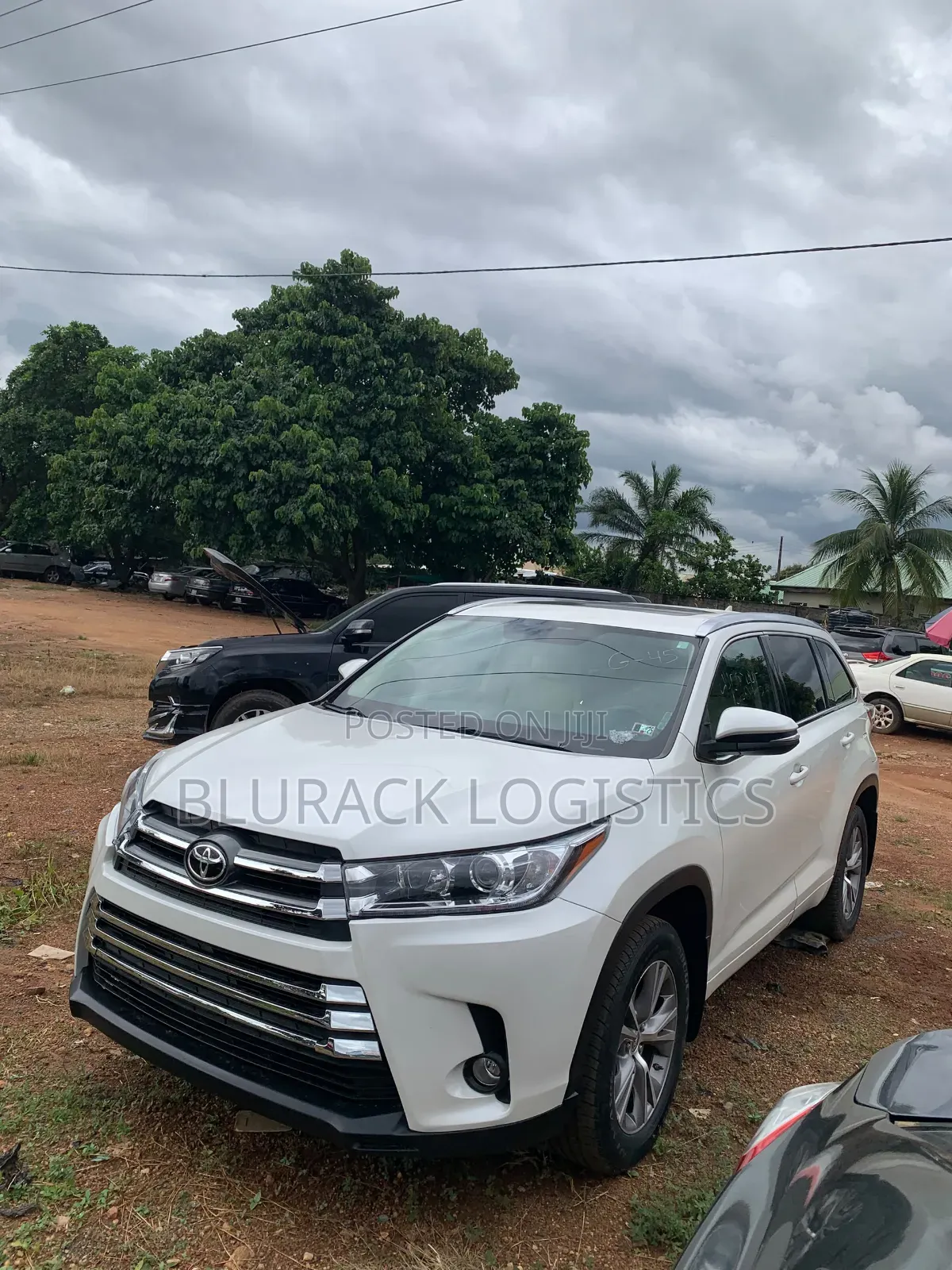 Toyota Highlander XLE V6 4x4 (3.5L 6cyl 6A) 2016 White
