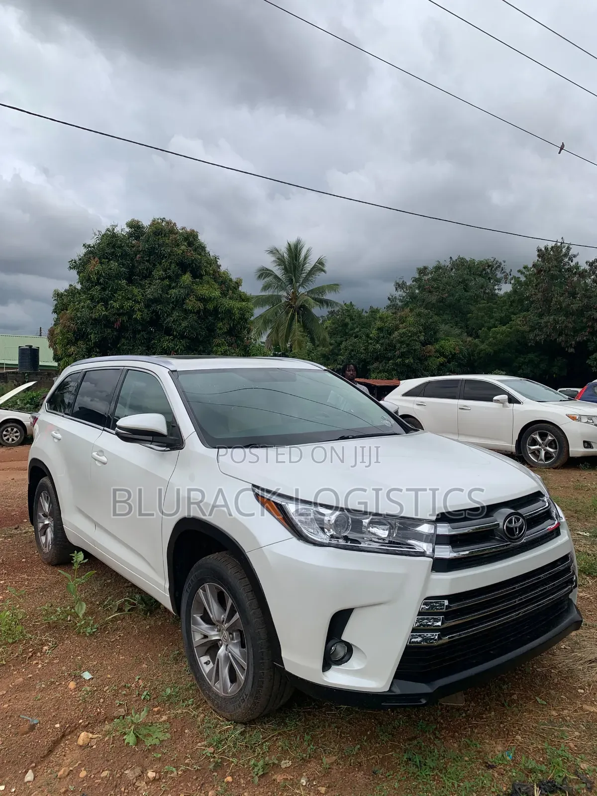 Toyota Highlander XLE V6 4x4 (3.5L 6cyl 6A) 2016 White