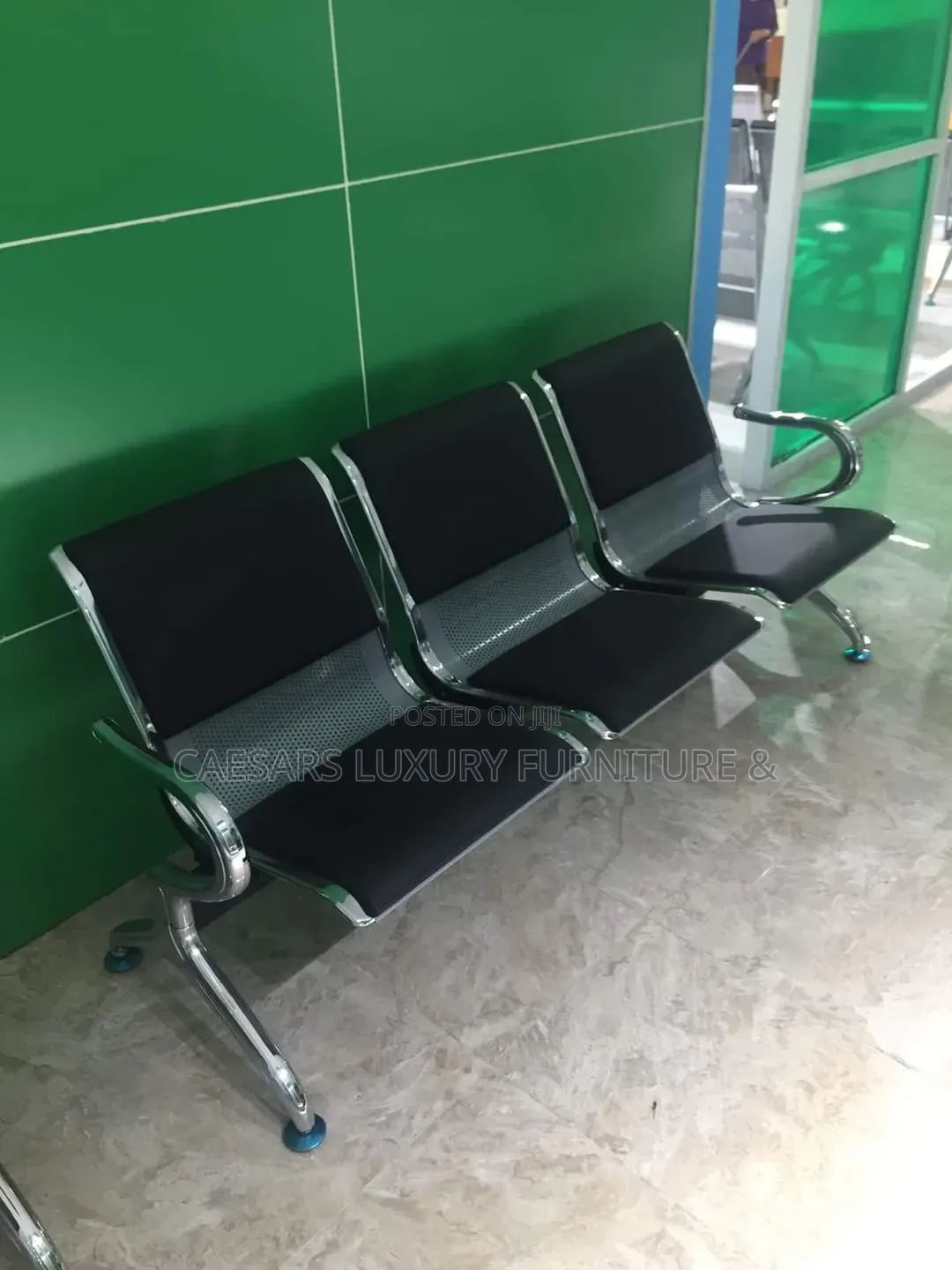 3 in 1 Padded Reception Waiting Chair