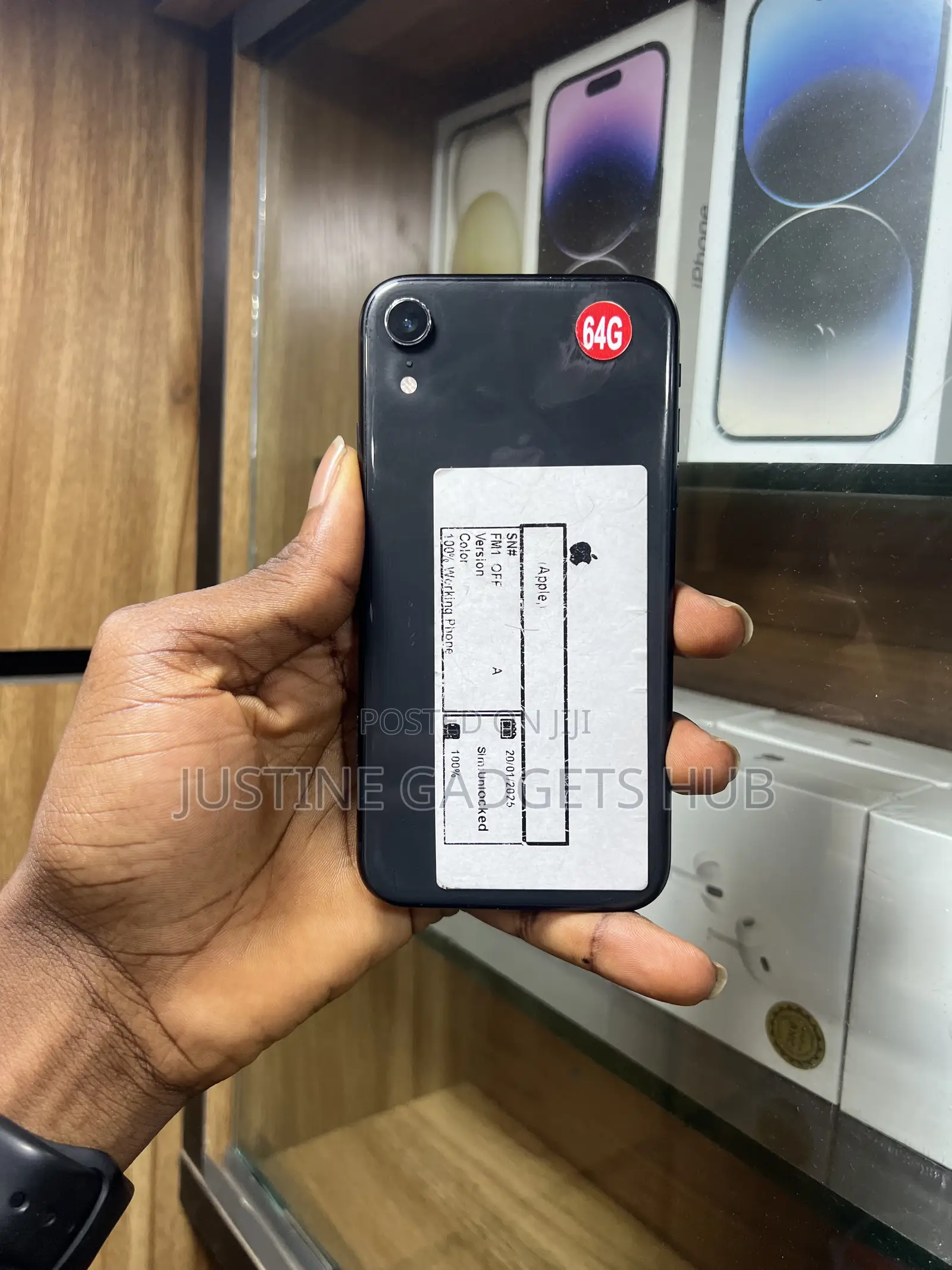 Apple iPhone XR 64 GB Black