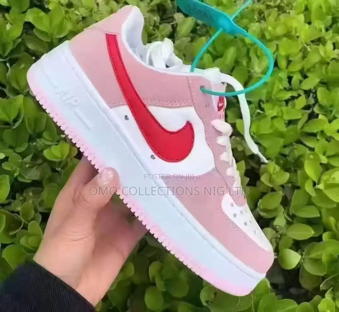 Women’s Pink & Cream Cozy Faux Luxury Lifestyle Sneakers – Fully Boxed