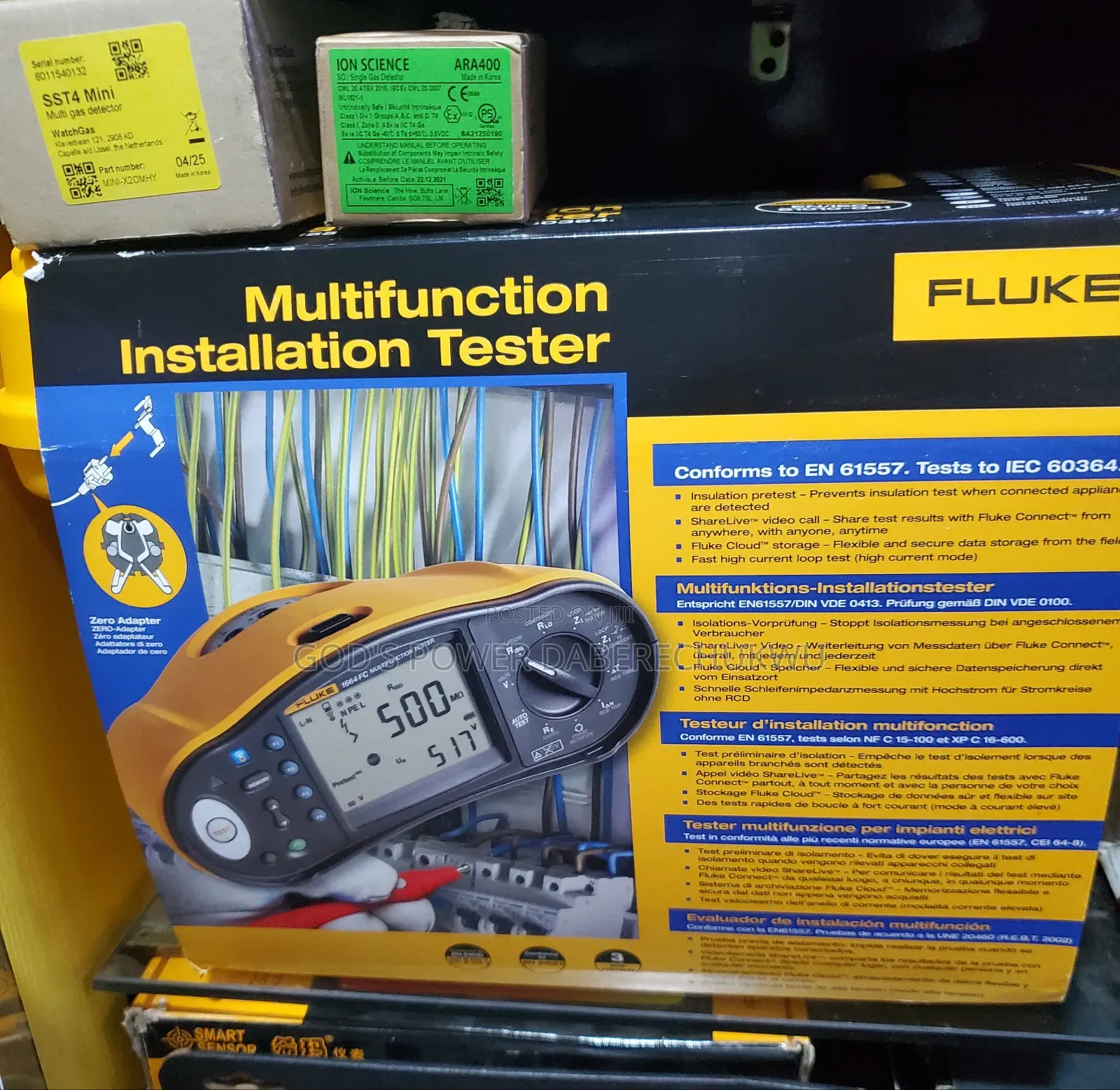 Fluke 1664 FC Multifunction Installation Tester