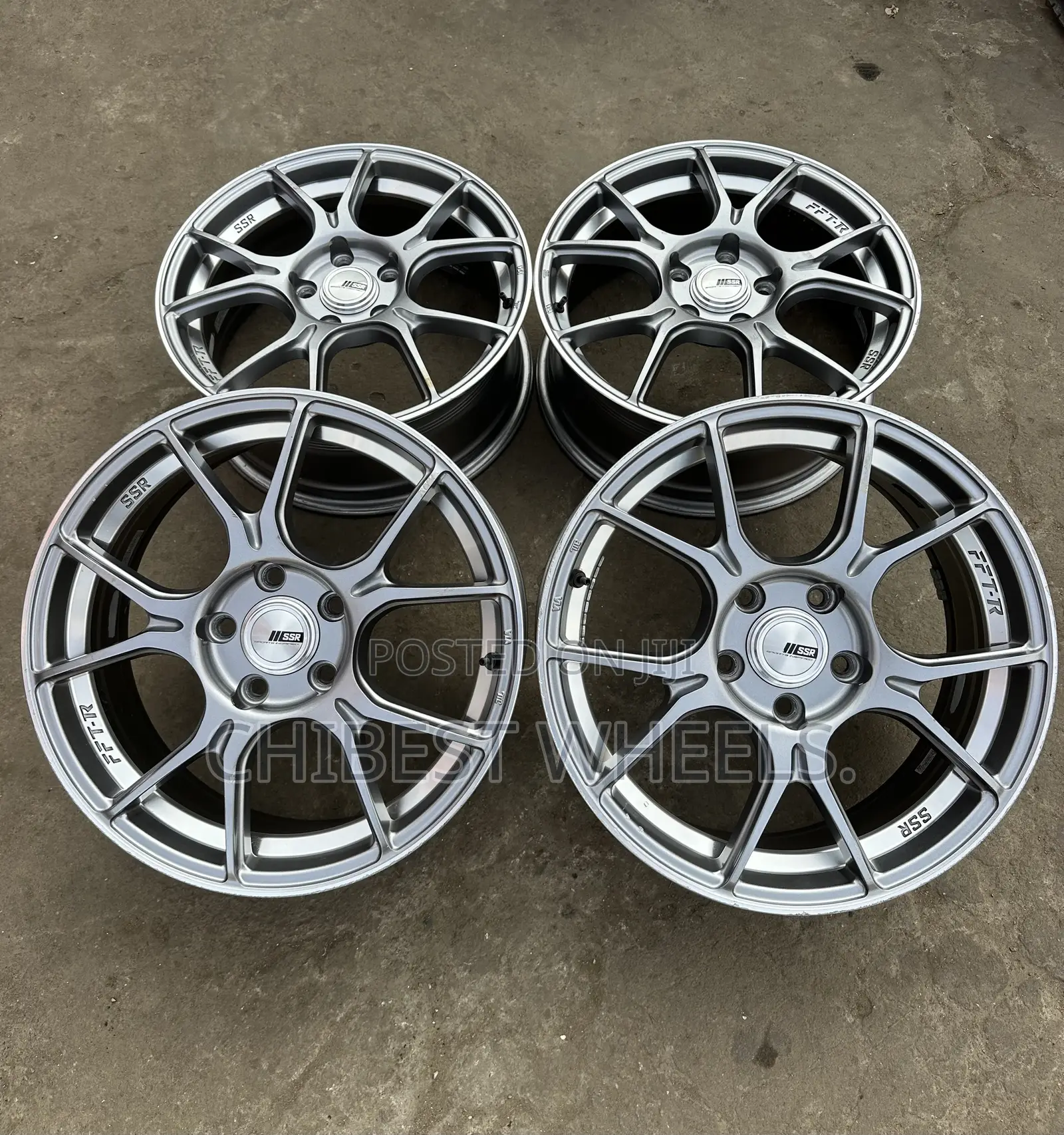 17 Rim for Lexus and Toyota Camry Original SSR Rim Made in Japan 