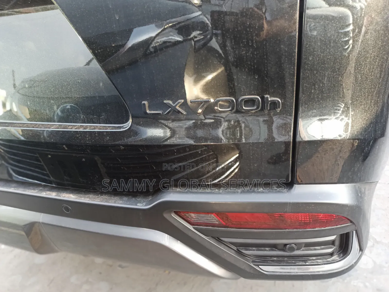 Lexus LX 500d 2026 Black