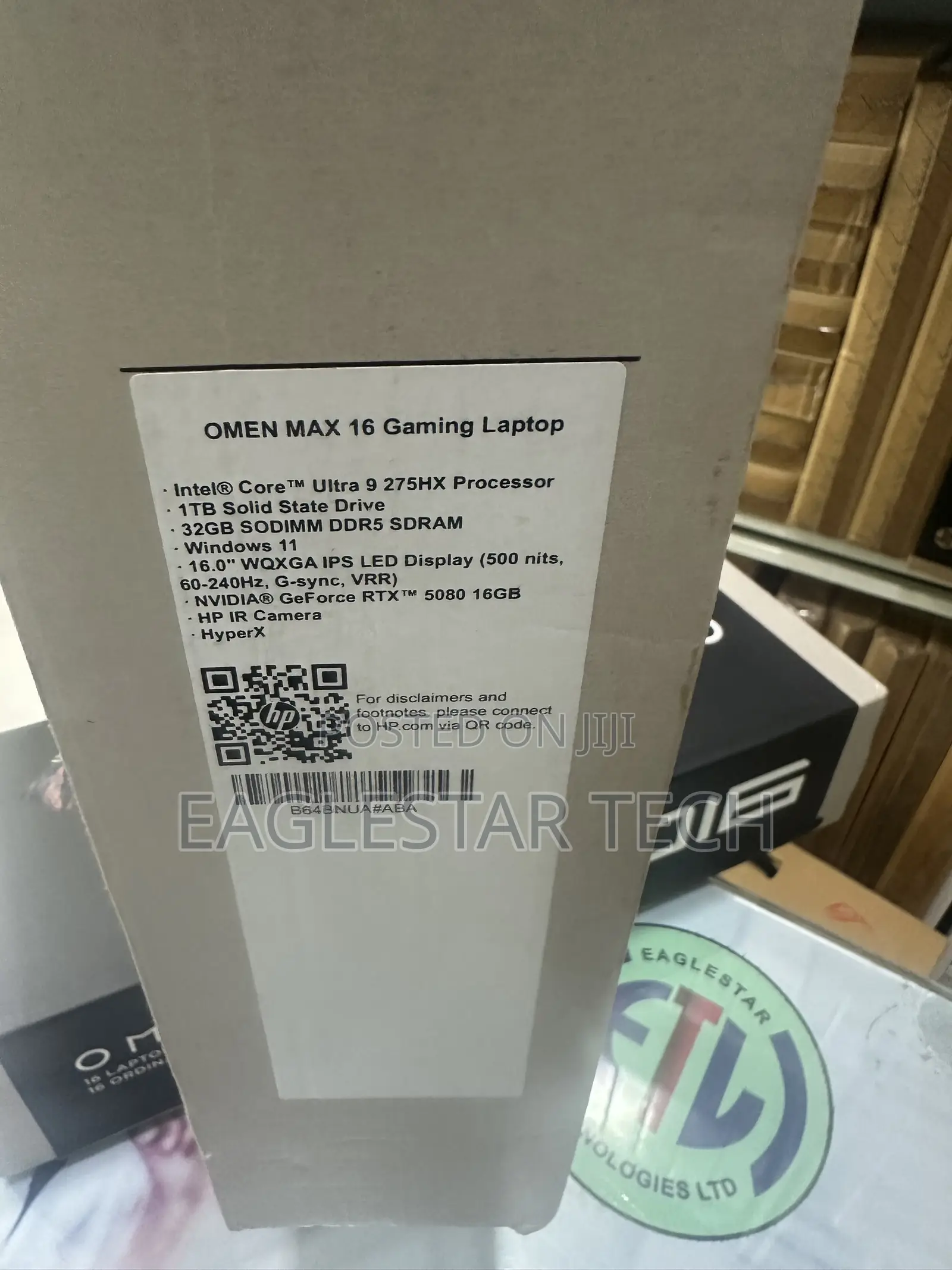 New Laptop HP Omen Max 16 32GB Intel Core Ultra 9 SSD 1T