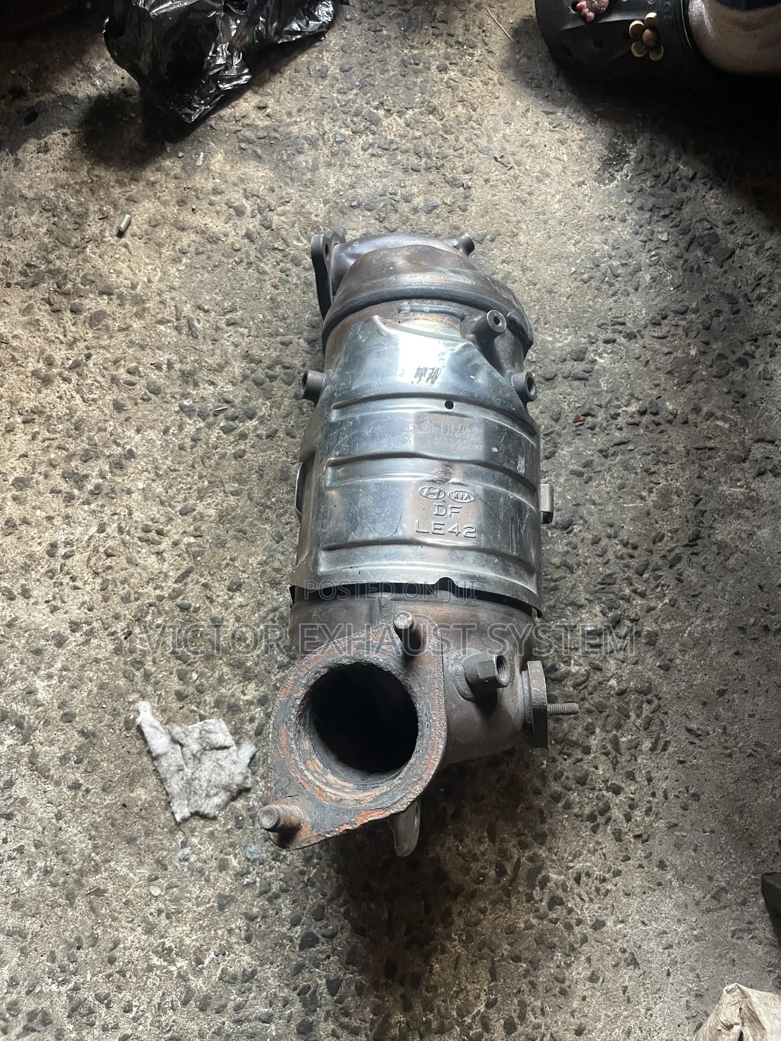 Engine Catalytic Converter Hyundai Santa Fe