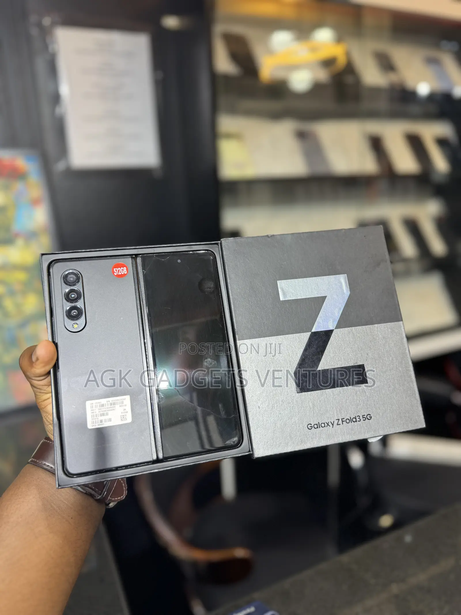 Samsung Galaxy Z Fold 3 512 GB Black