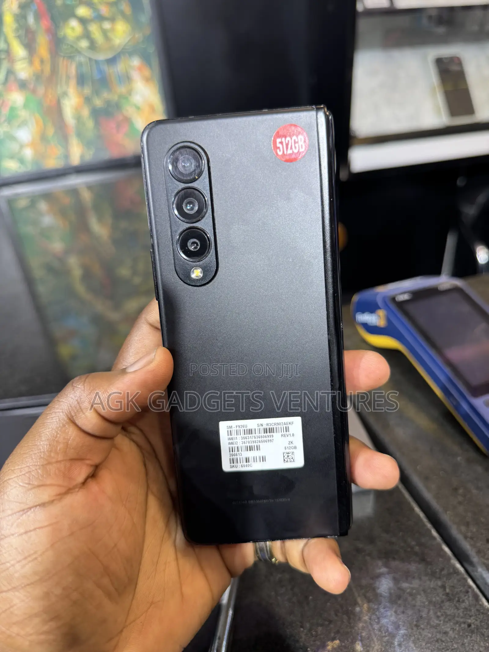 Samsung Galaxy Z Fold 3 512 GB Black