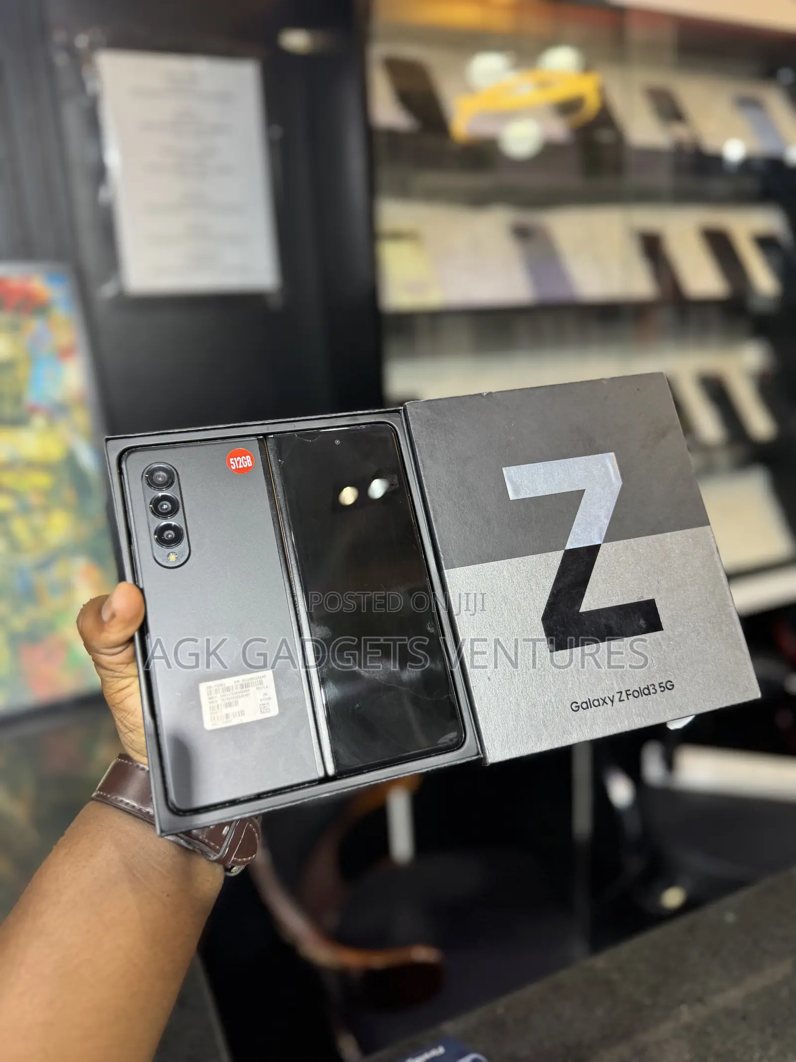 Samsung Galaxy Z Fold 3 512 GB Black