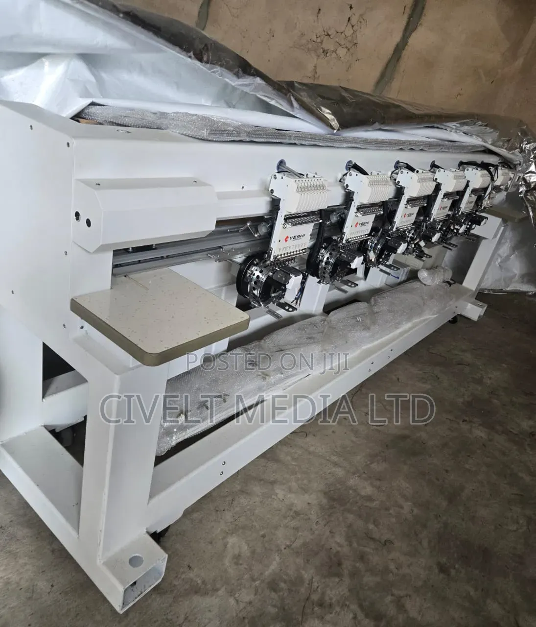 6 Head Monogram Embroidery Machine