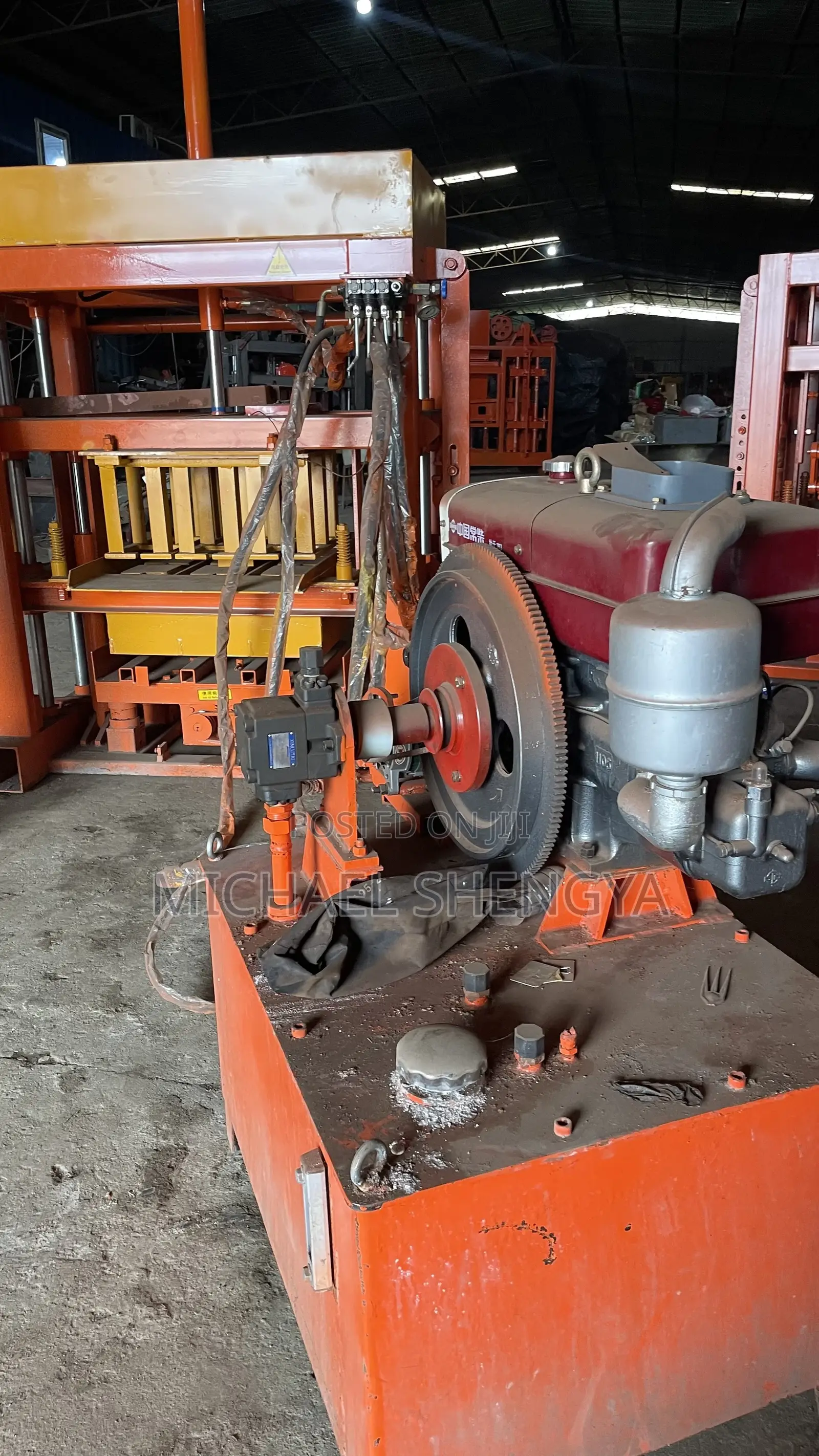 QTJ 4-30 Block Forming Machine