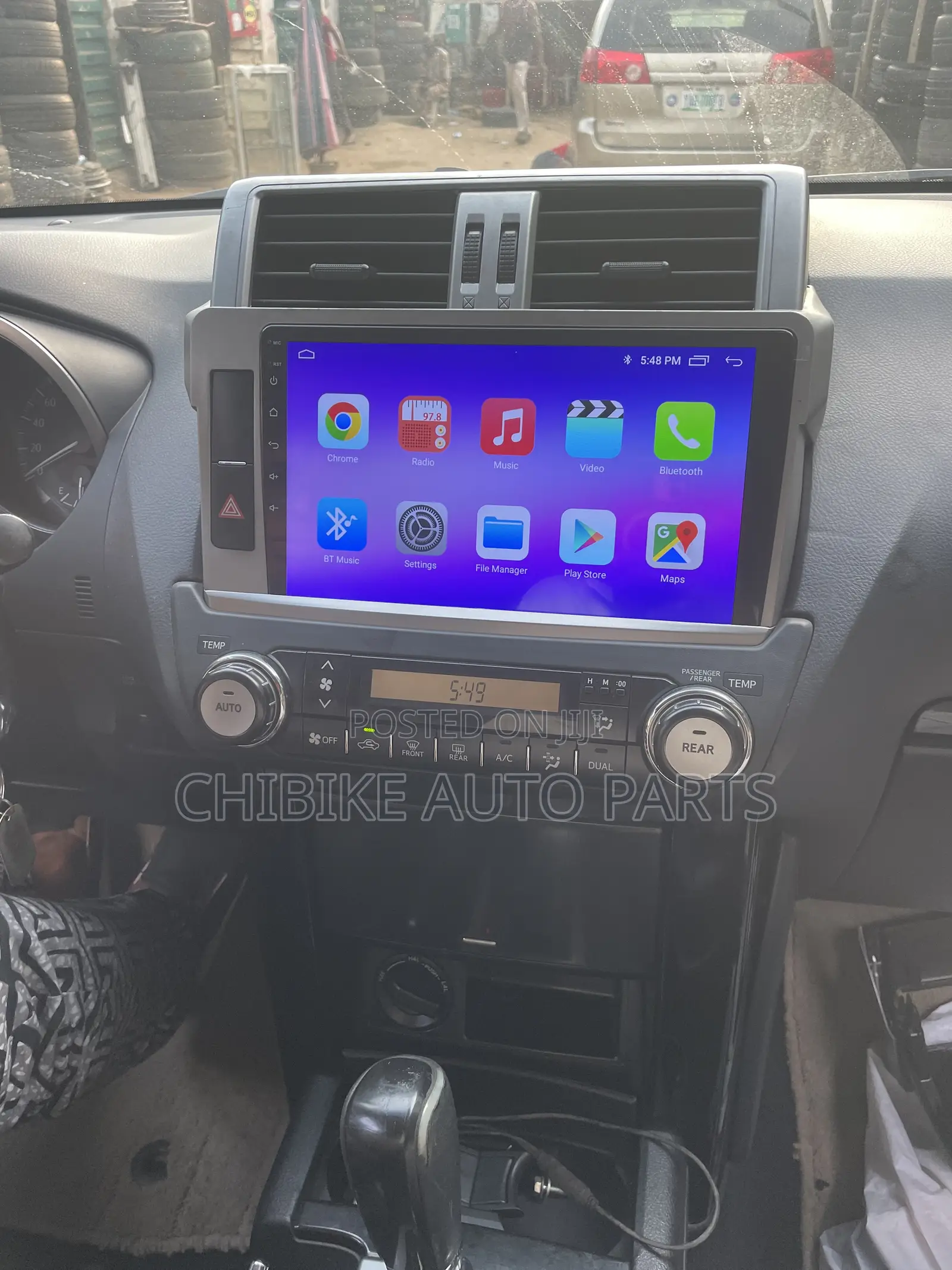Land Cruiser Prado 2013-2016 Navigation Android/Reverse Camera